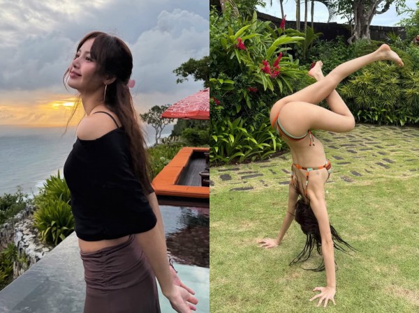 Lisa khoe vóc dáng dẻo dai khi tập yoga, ai nấy đều ngưỡng mộ