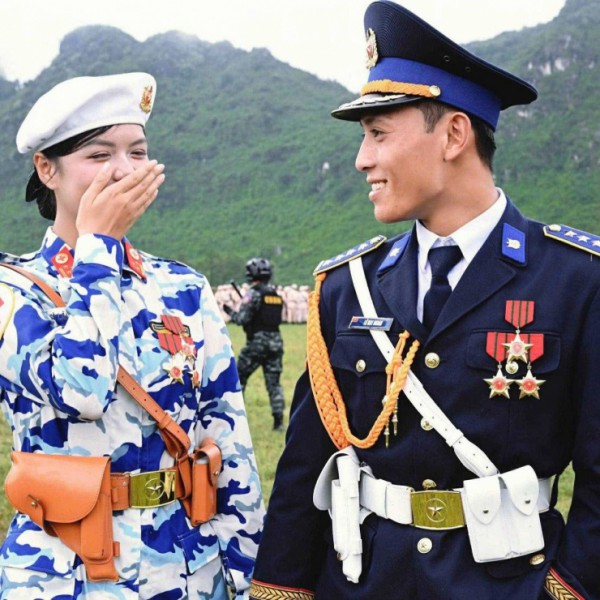 Những “bông hồng quân đội” tỏa sáng tại A80