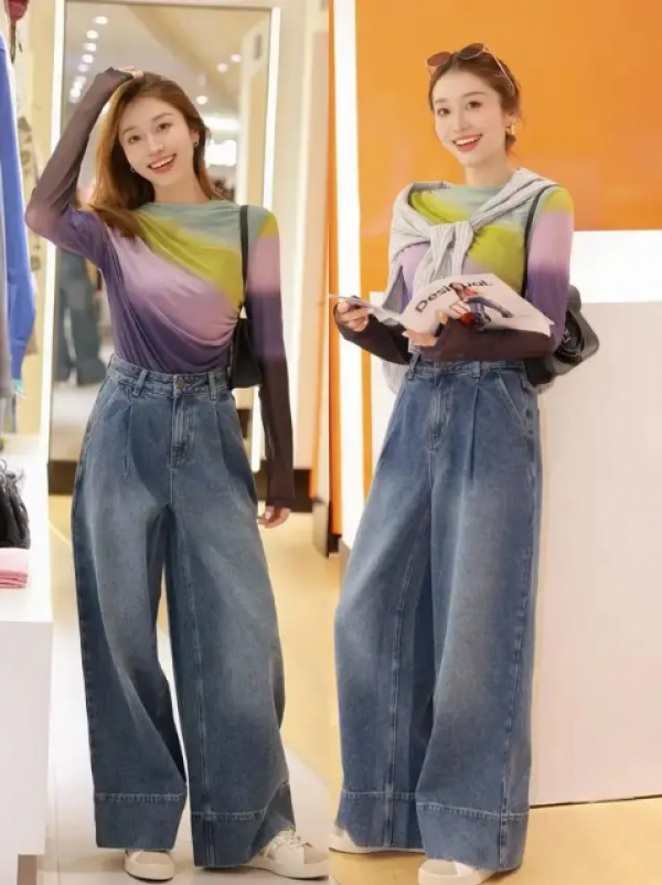 Quần jeans lên ngôi nhờ tiện lợi, hợp mốt, trẻ trung