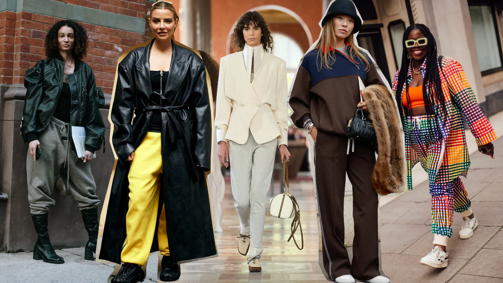 Quần nỉ thể thao: Từ đồ mặc nhà thành xu hướng thời trang mùa lạnh