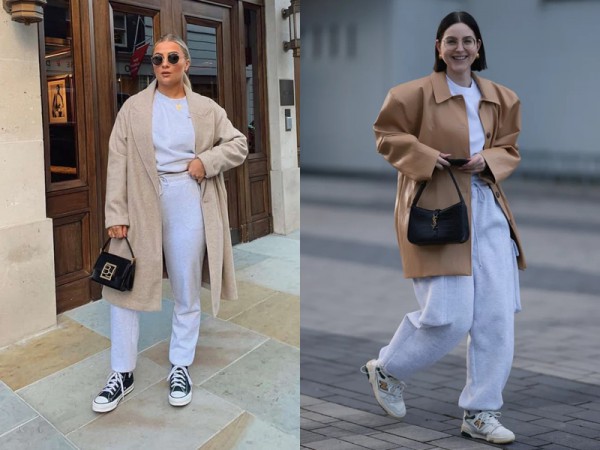 Quần nỉ thể thao: Từ đồ mặc nhà thành xu hướng thời trang mùa lạnh