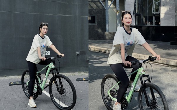 Sao Việt khỏe đẹp: Hoa hậu Thiên Ân giữ dáng nhờ tập luyện kỷ luật