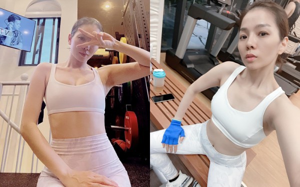Sao Việt khỏe đẹp: Lệ Quyên sắc vóc quyến rũ nhờ tập gym đều đặn