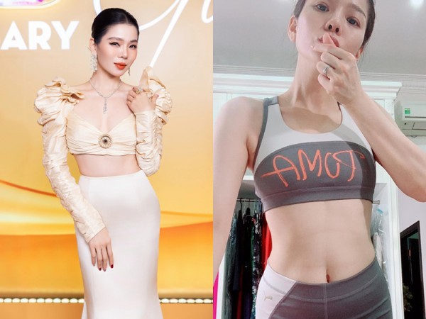 Sao Việt khỏe đẹp: Lệ Quyên sắc vóc quyến rũ nhờ tập gym đều đặn