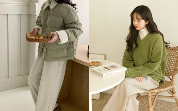 Trang phục màu xanh lá tôn làn da cho phụ nữ châu Á
