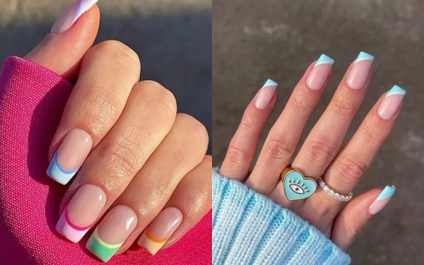 Tự sơn móng tay chuẩn phong cách Pháp