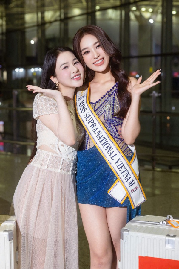 Võ Cao Kỳ Duyên khởi hành đến Ba Lan tham dự Miss Supranational 2025