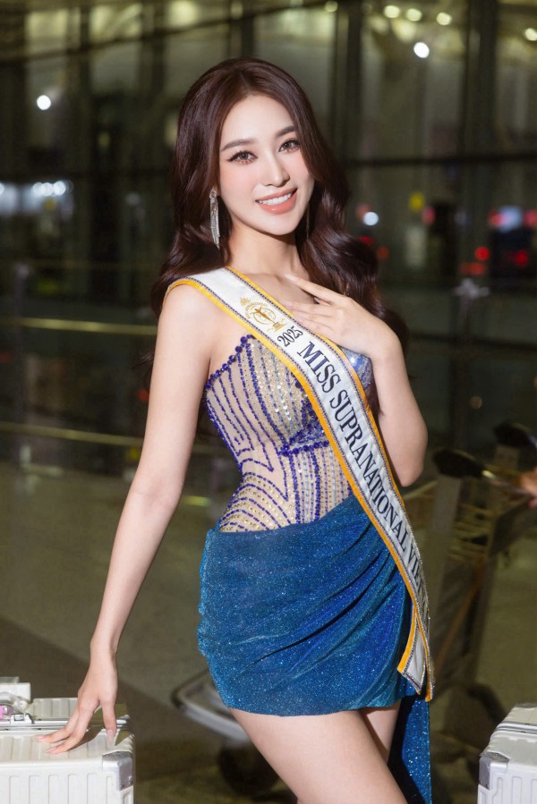 Võ Cao Kỳ Duyên khởi hành đến Ba Lan tham dự Miss Supranational 2025