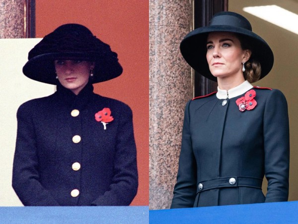 Vương phi Kate Middleton diện trang phục gợi nhớ đến Công nương Diana