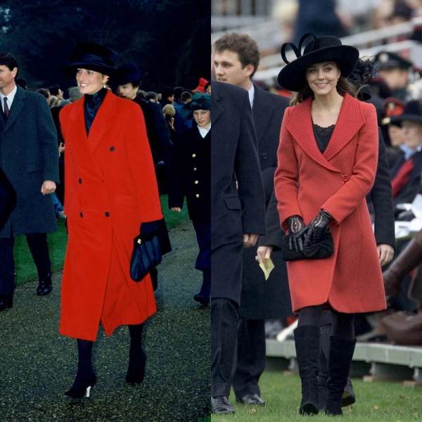Vương phi Kate Middleton diện trang phục gợi nhớ đến Công nương Diana