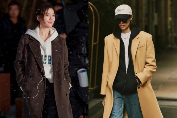 Áo hoodie và áo khoác dài là công thức được ưa chuộng nhất mùa lạnh