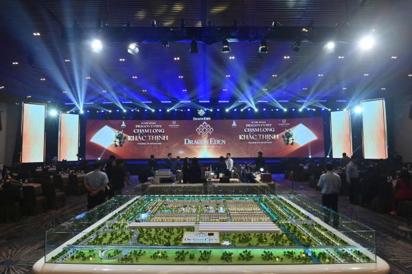 Gần 300 nền đất tại dự án Dragon Eden đã có chủ ngay trong ngày mở bán