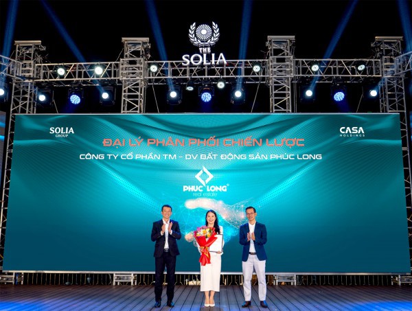 Phúc Long Real, Solia Group hợp tác phân phối chiến lược phân khu Apollo By The Solia