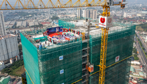 Picity Sky Park chính thức cất nóc tại tâm điểm trục đại lộ Phạm Văn Đồng