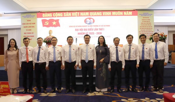 Sau sắp xếp, Sở Nông nghiệp và Môi trường TP.HCM tổ chức đại hội đầu tiên Sau sắp xếp, Sở Nông nghiệp và Môi trường TP.HCM tổ chức đại hội đầu tiên