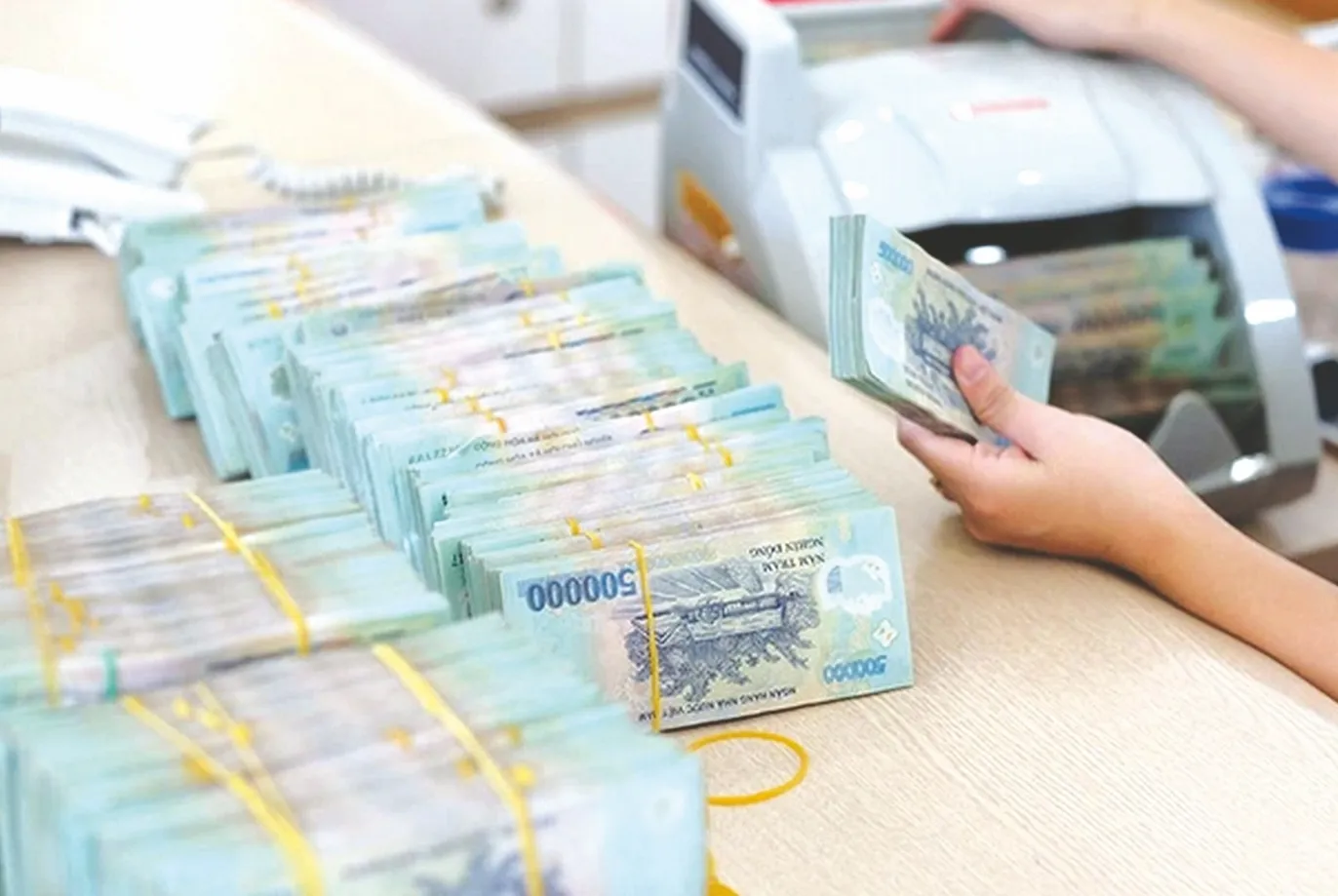 Tín dụng nền kinh tế tăng 4,45%