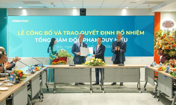 ABBANK bổ nhiệm chức danh Tổng giám đốc đối với ông Phạm Duy Hiếu