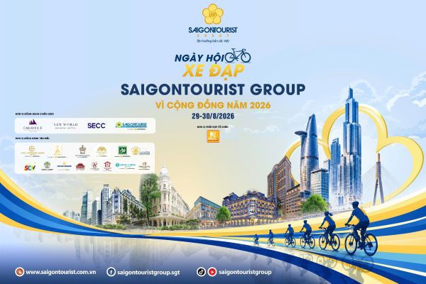 SAIGONTOURIST GROUP khởi động Ngày hội đạp xe vì cộng đồng