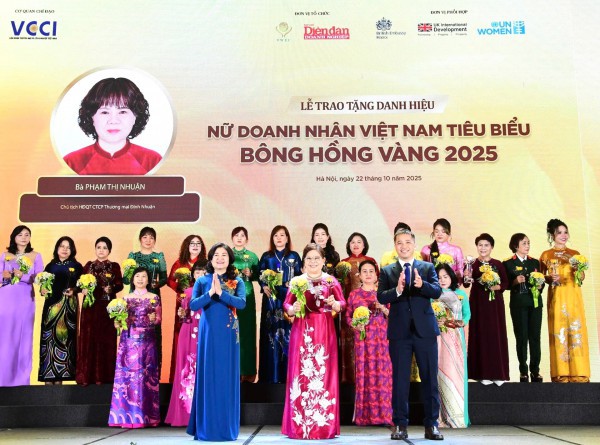Bông hồng vàng Phạm Thị Nhuận: Tỏa sáng bản lĩnh nữ doanh nhân Việt