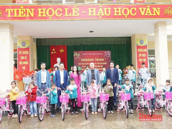 Công ty TNHH Triệu Thái Sơn chung tay chăm lo an sinh xã hội dịp Tết