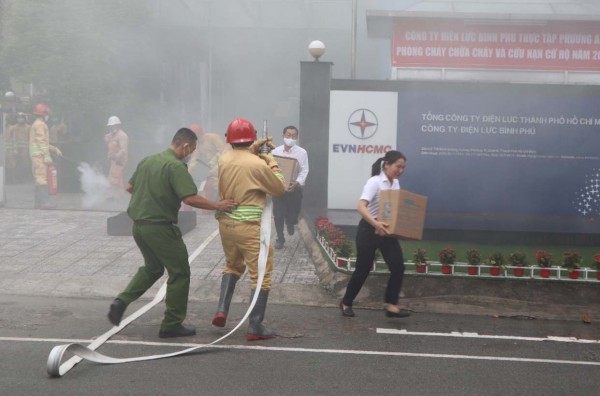 EVNHCMC khuyến cáo các biện pháp đảm bảo an toàn phòng chống cháy nổ tại khu dân cư