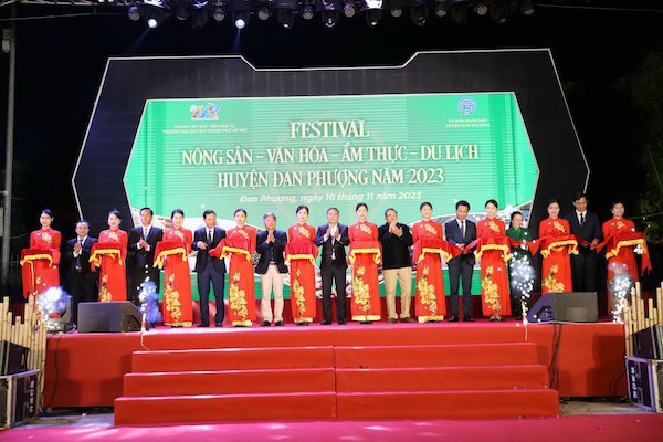 “Festival Nông sản – Văn hoá – Ẩm thực – Du lịch huyện Đan Phượng năm 2023”: Kết nối cung – cầu giúp doanh...