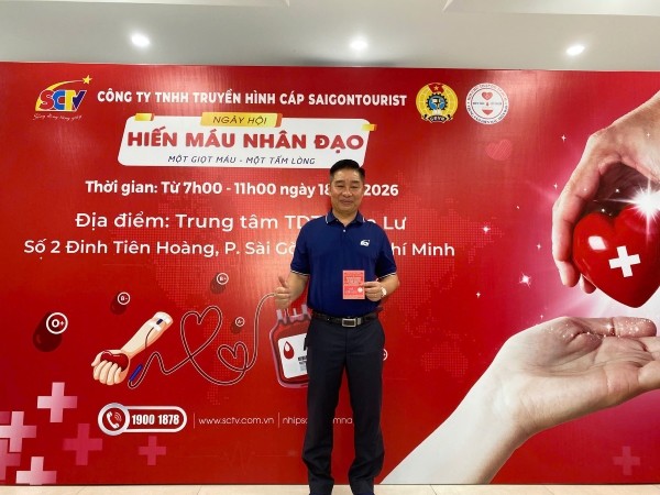 15 năm SCTV hiến máu cứu người: Khi dòng máu hồng hòa vào Hành trình Đỏ