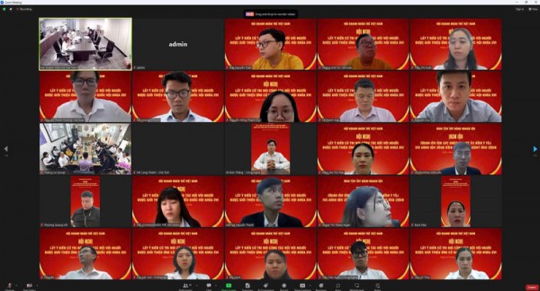 Hội Doanh nhân trẻ Việt Nam lấy ý kiến cử tri nơi công tác về nhân sự ứng cử ĐBQH khóa XVI