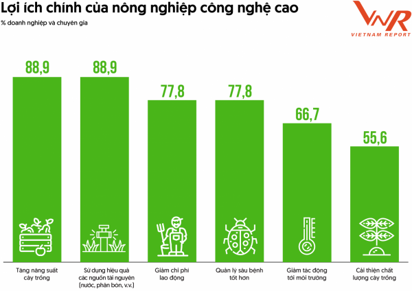 Hướng đến phát triển bền vững nông nghiệp công nghệ cao