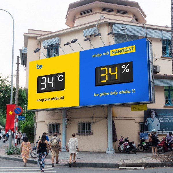 Khi nhãn hàng dùng luôn thời tiết làm quảng cáo