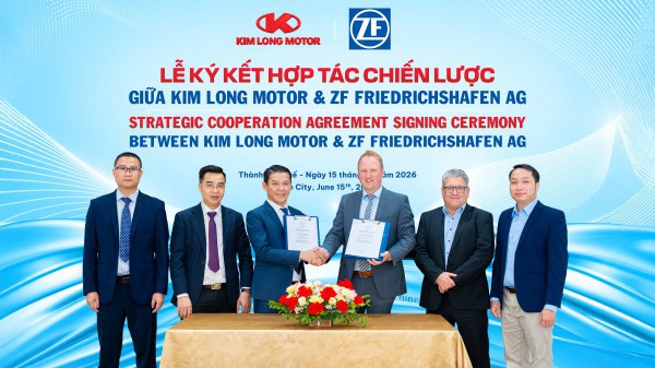 Kim Long Motor ký kết hợp tác chiến lược toàn diện với tập đoàn công nghệ ô tô hàng đầu thế giới của Đức
