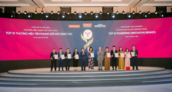 Meey Group giành giải Top 10 Thương hiệu tiên phong Đổi mới sáng tạo