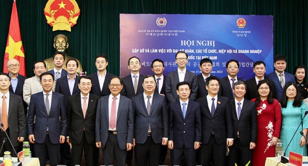 Nam Định: Mong muốn hỗ trợ để nhiều doanh nghiệp Hàn Quốc đến đầu tư