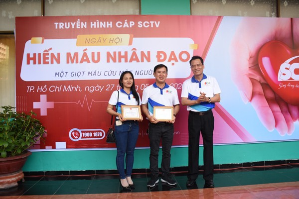 Ngày hội Hiến máu nhân đạo SCTV năm 2020 tại TP.Hồ Chí Minh
