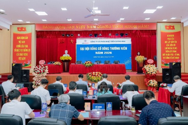 Nhiệt điện Quảng Ninh tổ chức thành công Đại hội đồng cổ đông thường niên năm 2026