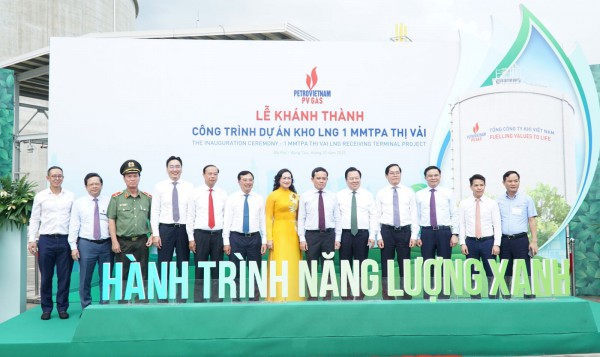 PV GAS khánh thành Kho LNG đầu tiên tại Việt Nam