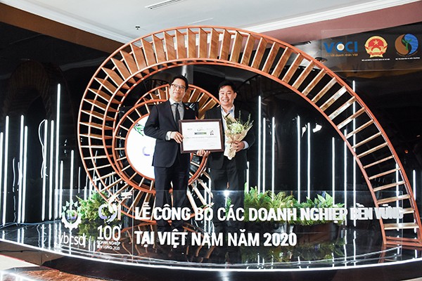 SCTV được vinh danh Doanh nghiệp phát triển bền vững Việt Nam 2020