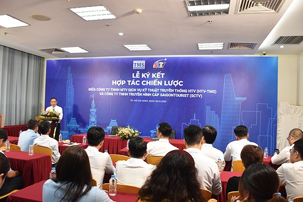 SCTV ký kết hợp tác chiến lược với HTV-TMS