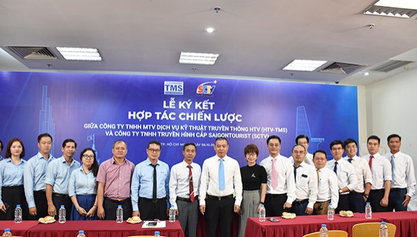 SCTV ký kết hợp tác chiến lược với HTV-TMS