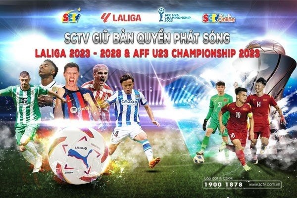 SCTV phát sóng các giải bóng đá chuyên nghiệp Quốc gia mùa giải 2023-2024