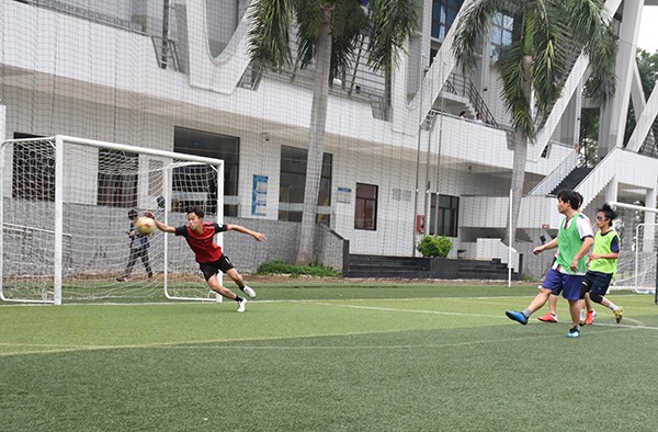 SCTV tham gia giải bóng đá truyền thống Khoa Tài chính - Ngân hàng