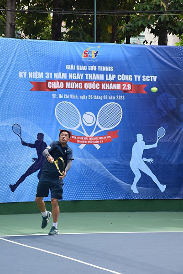 SCTV tổ chức giải Tennis mở rộng nhân kỷ niệm 31 năm thành lập công ty