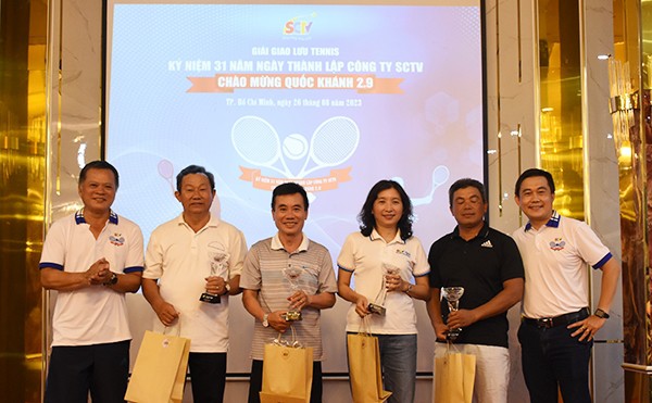 SCTV tổ chức giải Tennis mở rộng nhân kỷ niệm 31 năm thành lập công ty