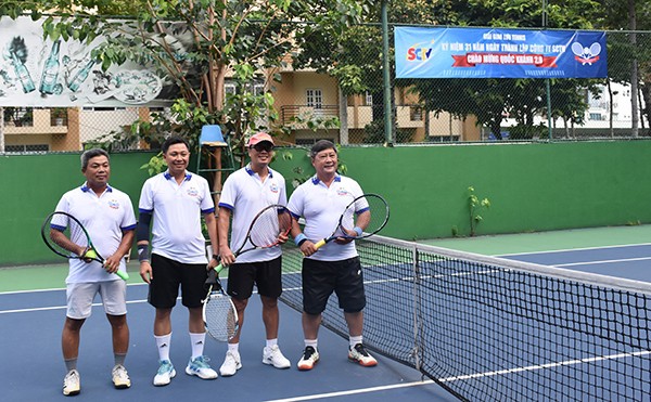 SCTV tổ chức giải Tennis mở rộng nhân kỷ niệm 31 năm thành lập công ty