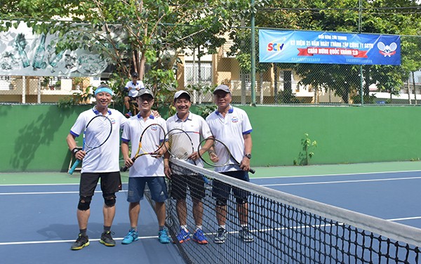 SCTV tổ chức giải Tennis mở rộng nhân kỷ niệm 31 năm thành lập công ty