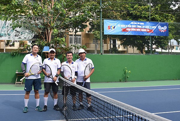 SCTV tổ chức giải Tennis mở rộng nhân kỷ niệm 31 năm thành lập công ty