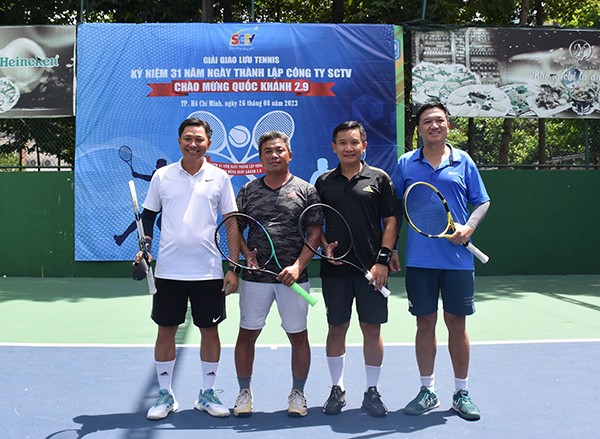 SCTV tổ chức giải Tennis mở rộng nhân kỷ niệm 31 năm thành lập công ty