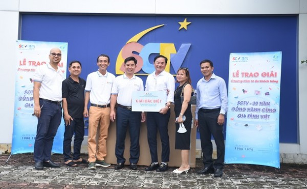 SCTV trao giải đặc biệt chương trình “SCTV – 30 năm đồng hành cùng gia đình Việt”