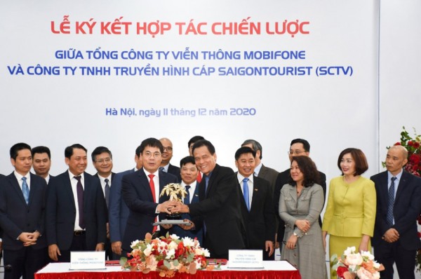 SCTV và Mobifone ký kết hợp tác chiến lược toàn diện