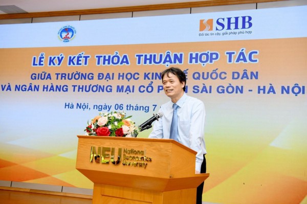 SHB tăng cường hợp tác với Đại học Kinh tế Quốc dân